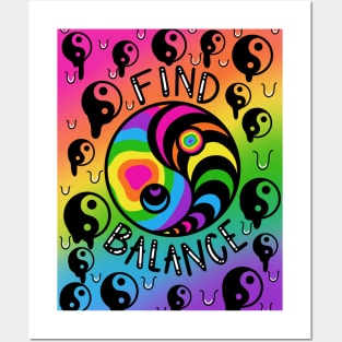 Find balance Posters and Art